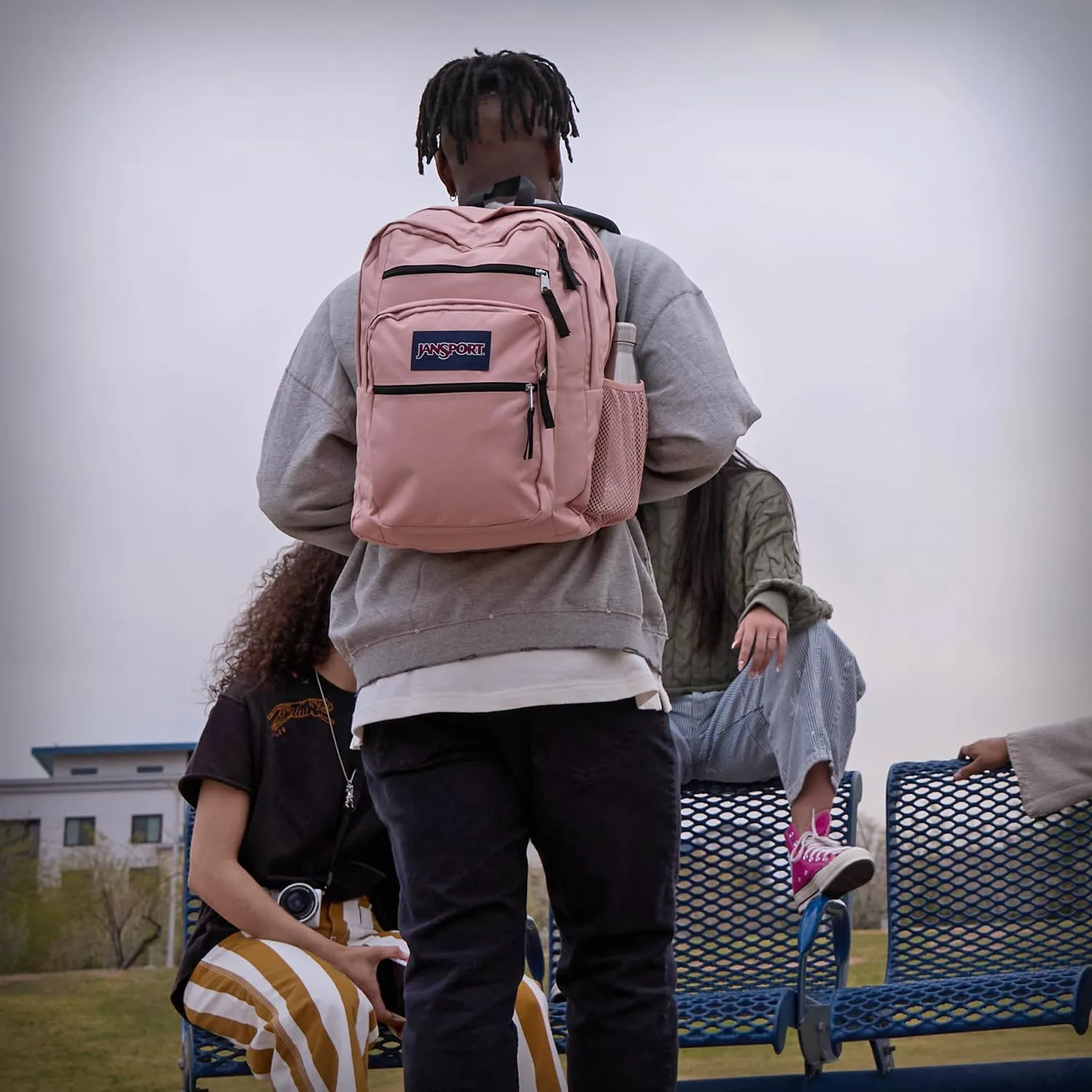 JanSport Laptop Backpack - Computer Bag with 2 Compartments, Ergonomic Shoulder Straps, 15 Laptop Sleeve, Haul Handle - A Bug'S Vibe