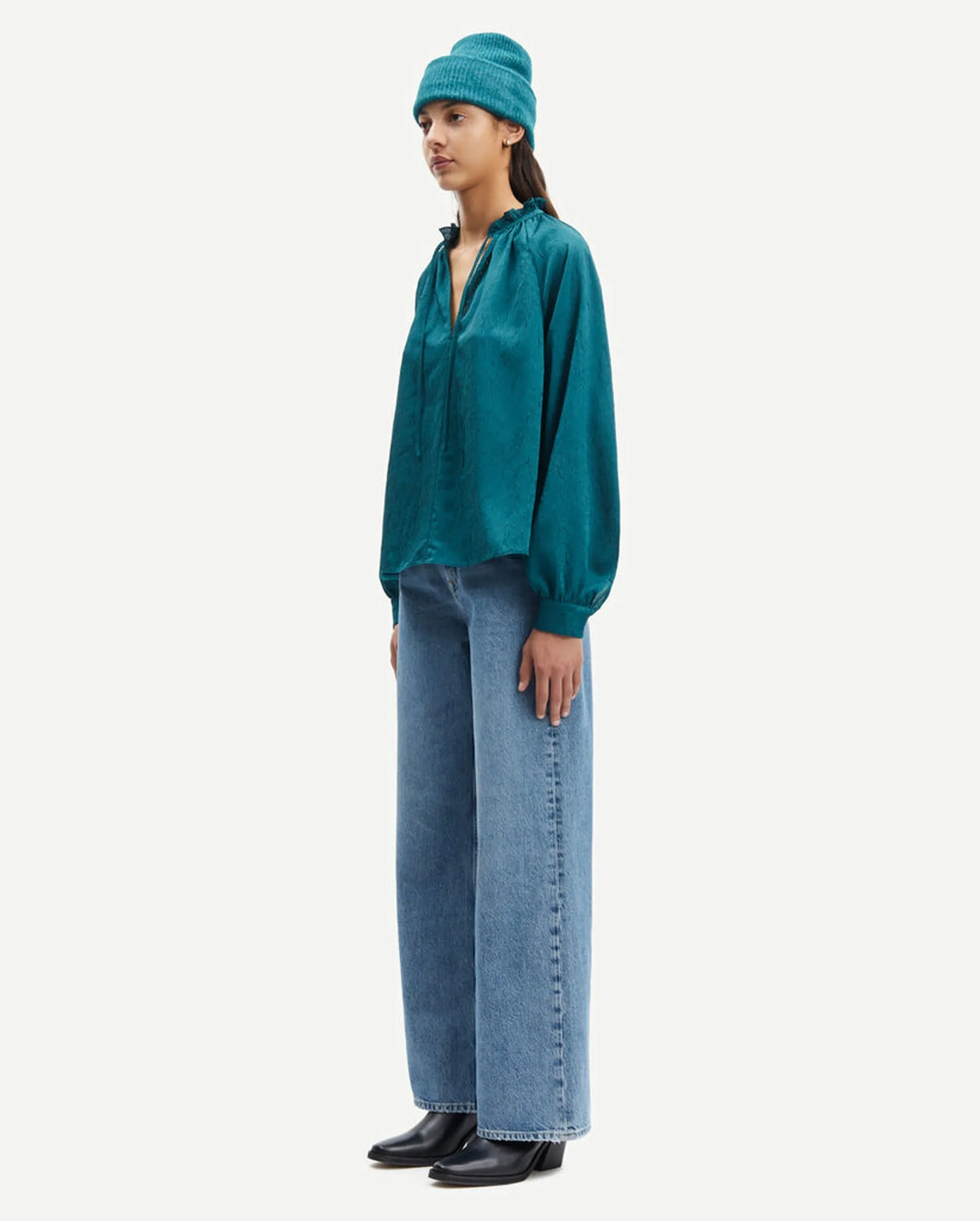 KAROOKHI BLOUSE 15043 / ATLANTIC DEEP