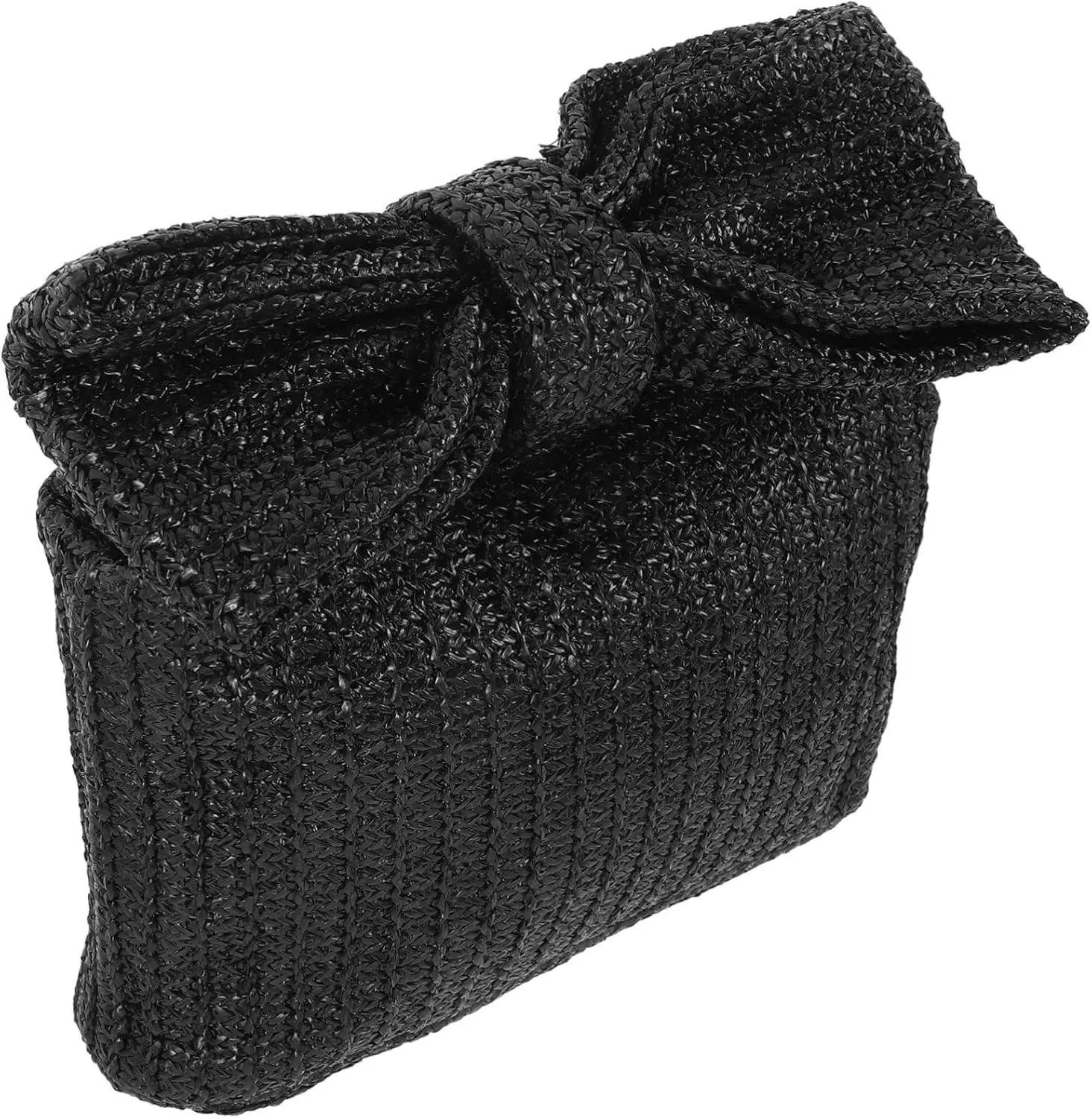 LIFKOME Rustic Bow Clutch Purse Women's Bag for Daily Use Wedding Party Fashion Handbag