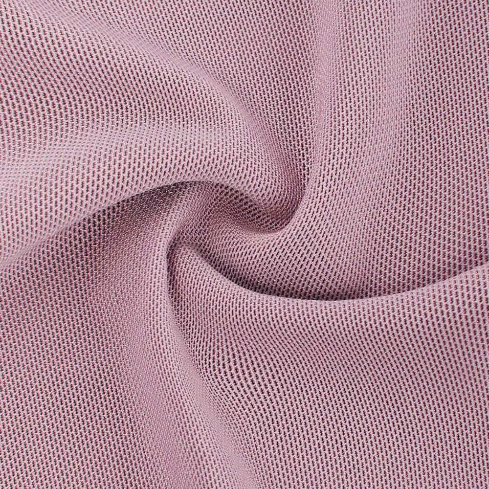 Long Sleeve Scoop Neck Pleated Front  Blouse