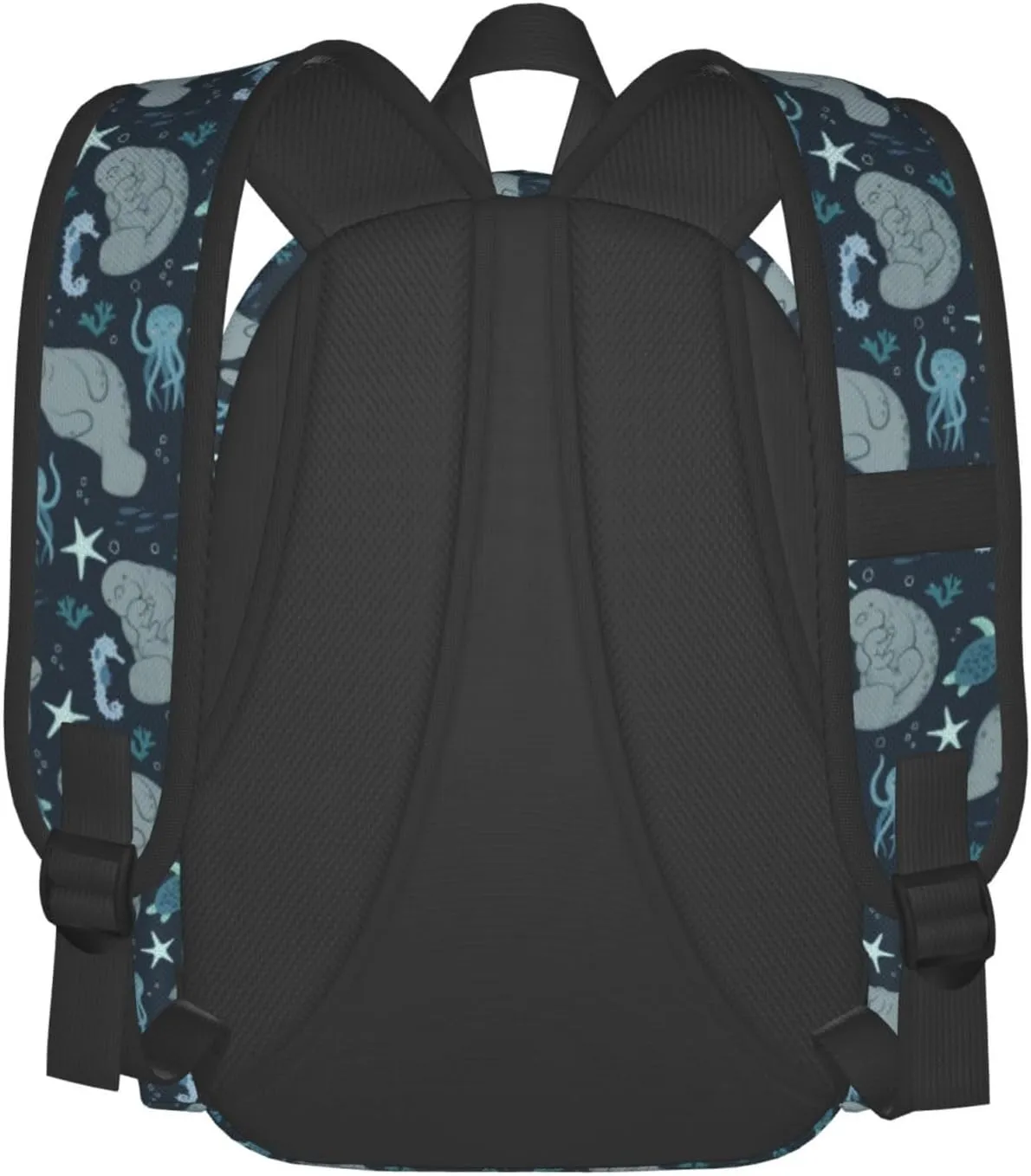 Manatees Backpack Travel Backpack for Women Men Work Laptop backpacks Carry on Backpack Computer Backpack Casual Daypack for Hiking Camping Climbing Gifts