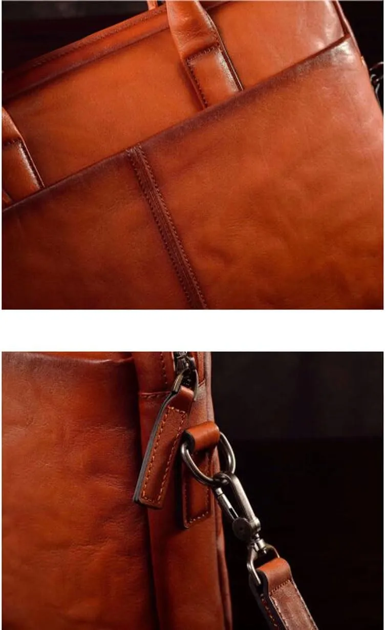 Mens Briefcases Handbags Genuine Leather Luggage Carrying Cases Messenger Shoulder Bags Laptop Bags