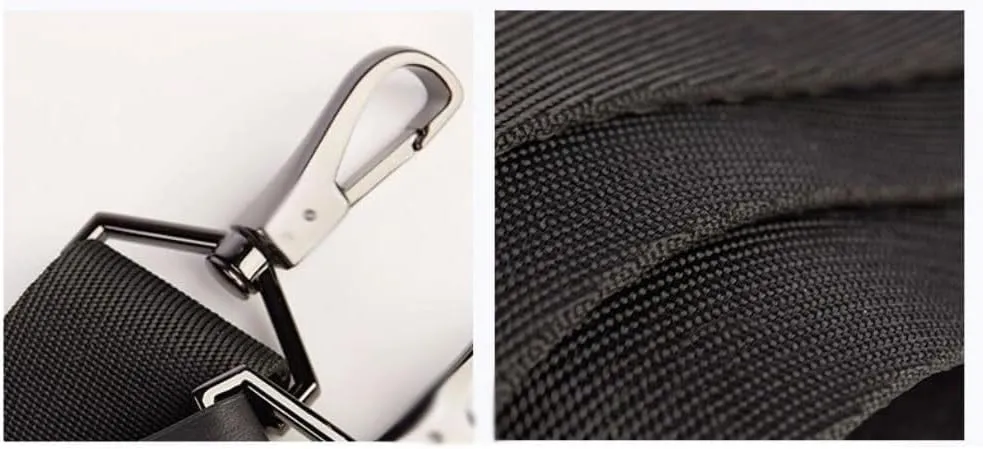 Mens Briefcases Handbags Genuine Leather Messenger Shoulder Bags Laptop Bags Carrying Cases 16Inch