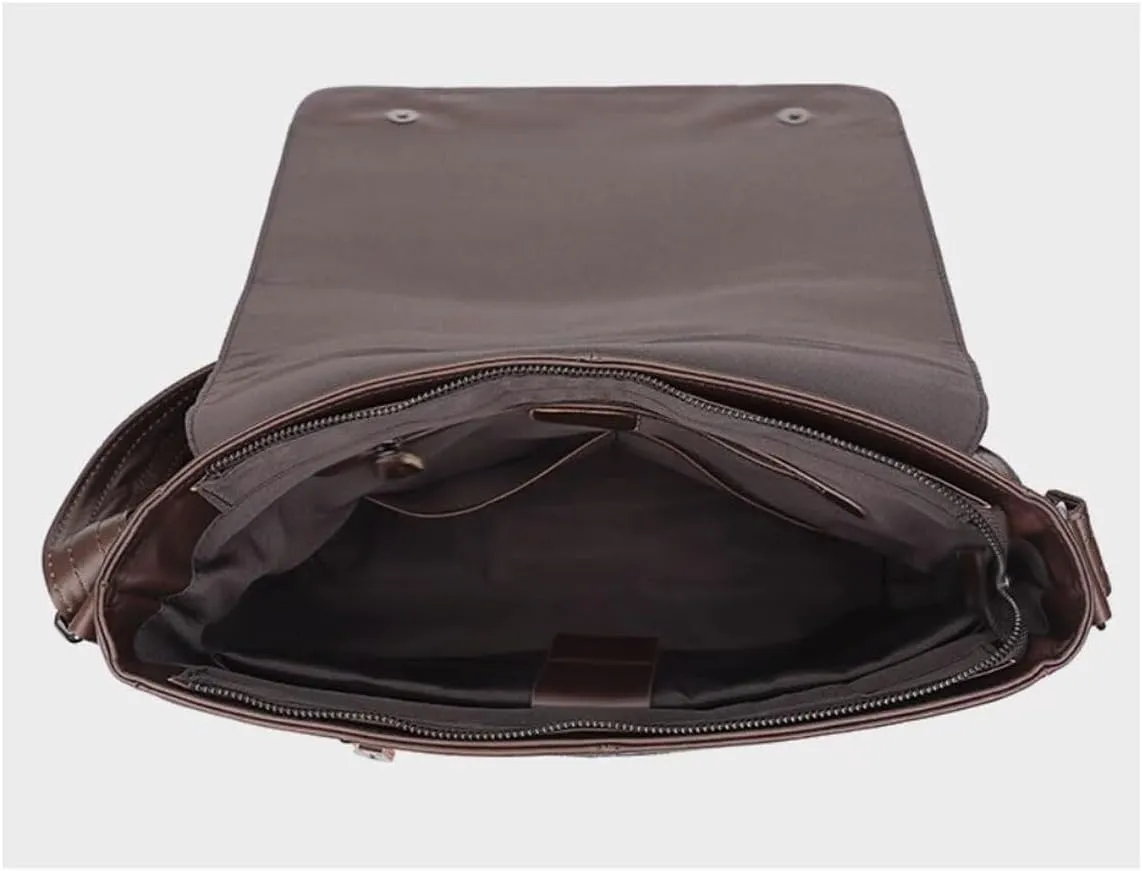 Mens Briefcases Messenger Shoulder Bags Genuine Leather Casual Daypacks Waist Packs Travel Bags