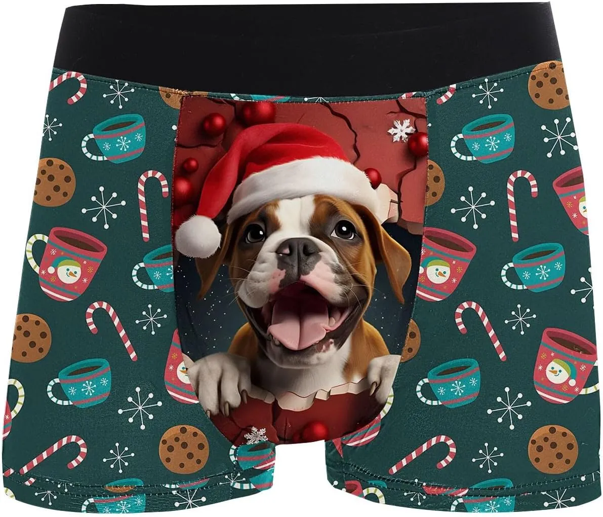 Mens Clothes Breathable 3D Reliefss Pants Personality Tidess Men's Cotton Shorts Male Underwear Thermal Underwear