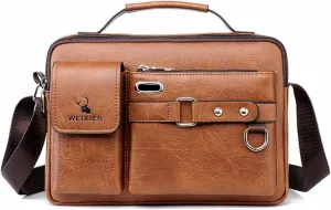 Men's Hand Bags Leather Crossbody New Degin Shoulder Bags