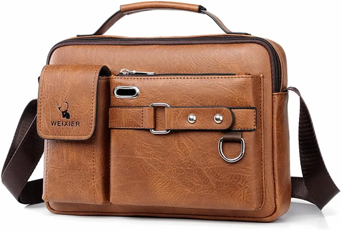 Men's Hand Bags Leather Crossbody New Degin Shoulder Bags