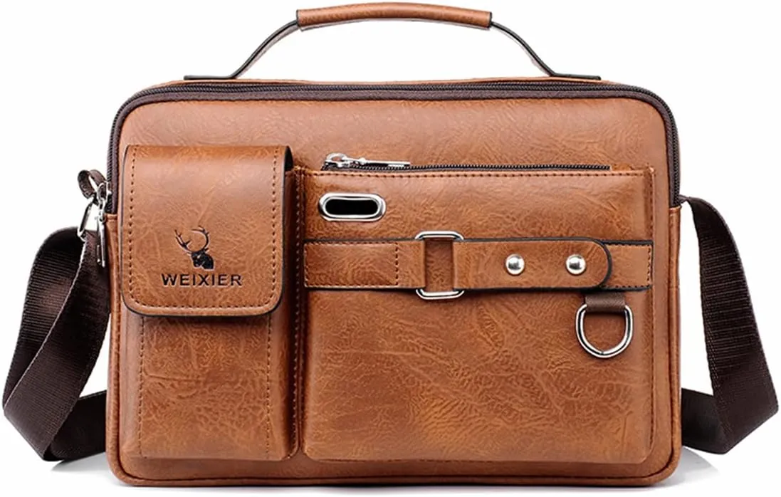 Men's Hand Bags Leather Crossbody New Degin Shoulder Bags