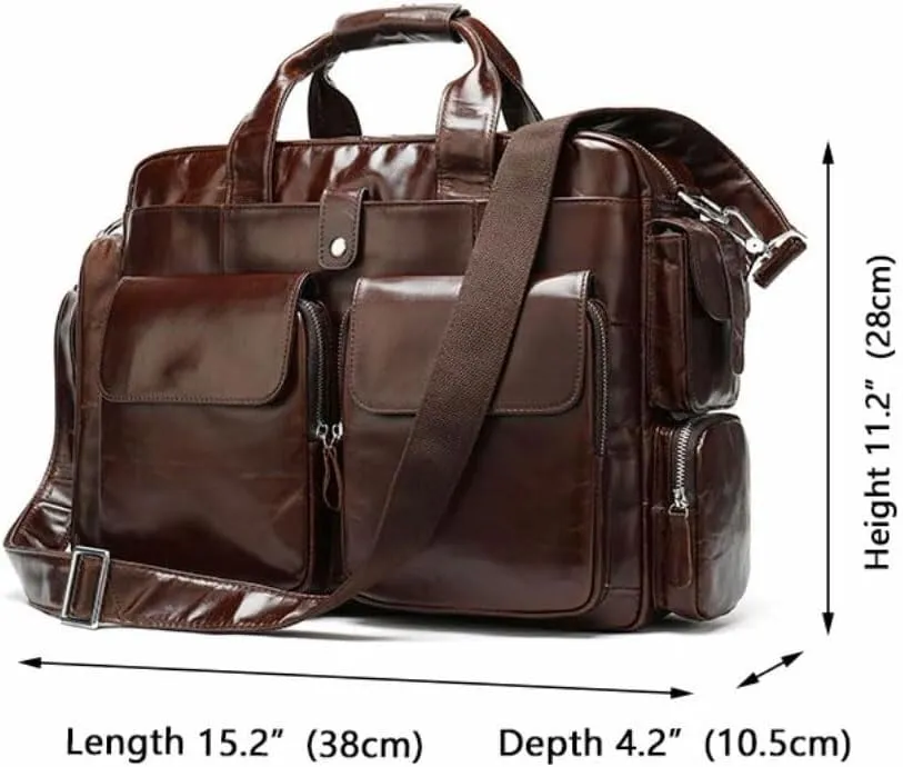 Mens Handbags Briefcases Laptop Bags Leather Messenger Shoulder Bags Carrying Cases Casual Daypacks