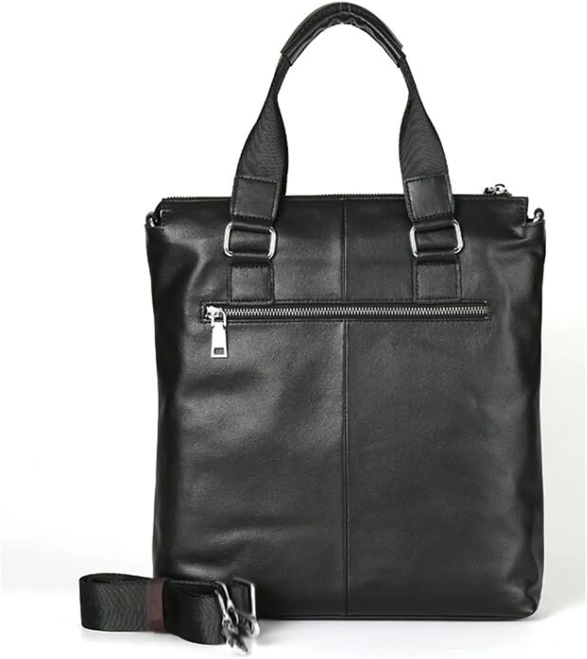 Mens Handbags Briefcases Messenger Shoulder Bags Genuine Leather Casual Daypacks Waist Packs Travel Bags 13.7Inch