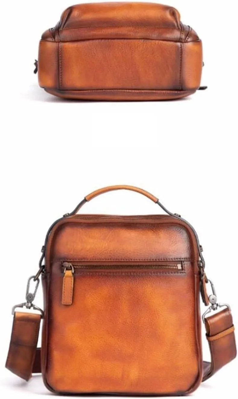 Mens Handbags Waist Packs Messenger Shoulder Bags Genuine Leather Casual Daypacks Travel Bags Purses