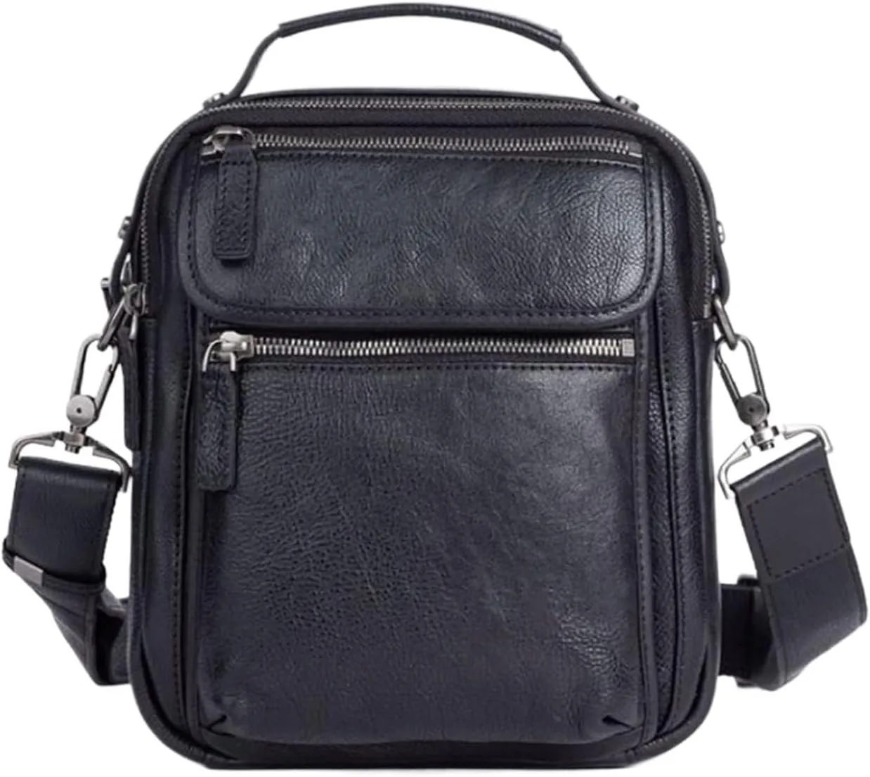 Mens Handbags Waist Packs Messenger Shoulder Bags Genuine Leather Casual Daypacks Travel Bags Purses