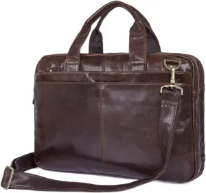 Mens Laptop Bags Handbags Briefcases Genuine Leather Messenger Shoulder Bags Casual Daypacks Backpacks