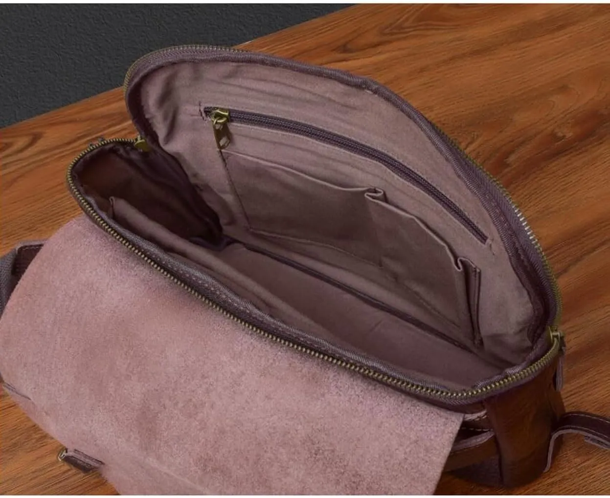 Mens Messenger Shoulder Bags Briefcases Crossbody Bags Genuine Leather Casual Daypacks Travel Bags Waist Packs