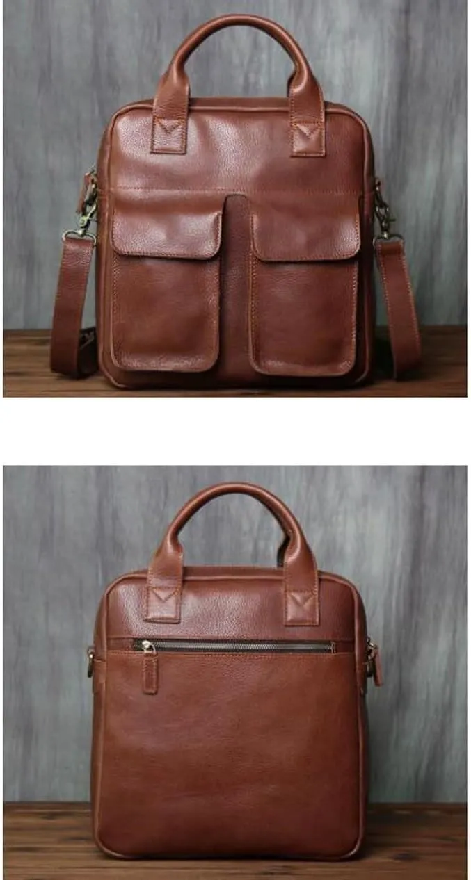 Mens Messenger Shoulder Bags Briefcases Genuine Leather Casual Daypacks Waist Packs Crossbody Bags Travel Bags