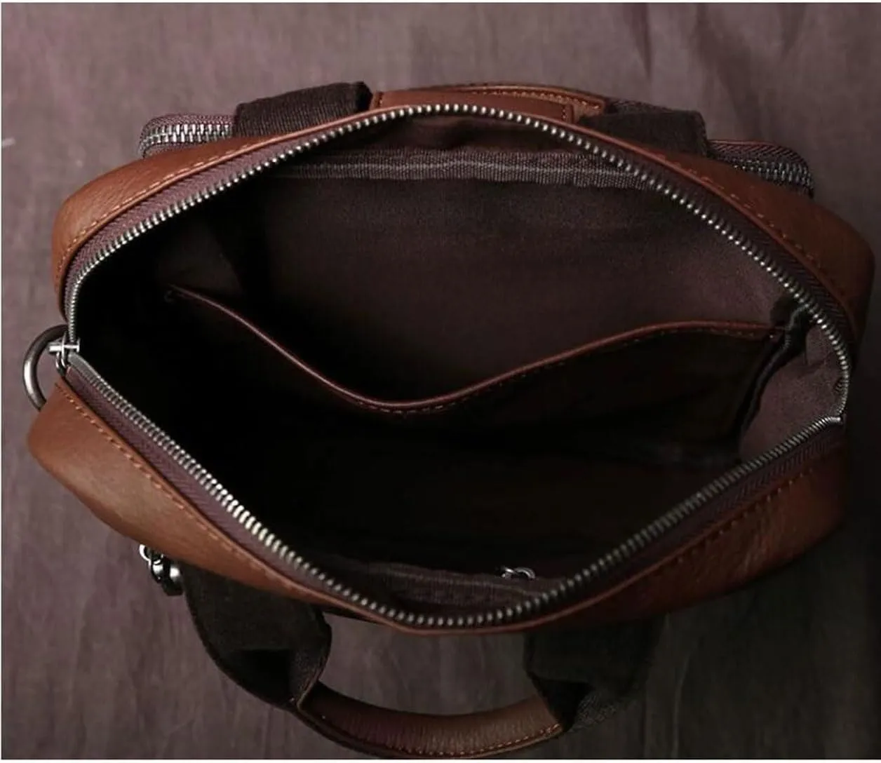 Mens Messenger Shoulder Bags Genuine Leather Casual Daypacks Waist Packs Travel Bags Handbags Briefcases