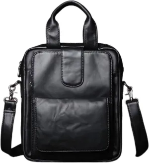 Mens Messenger Shoulder Bags Genuine Leather Casual Daypacks Waist Packs Travel Bags Handbags Briefcases