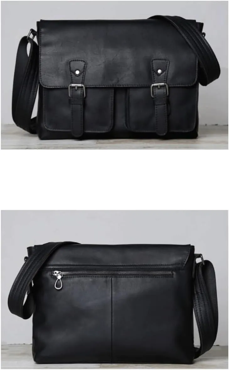 Messenger Shoulder Bags Mens Briefcases Waist Packs Genuine Leather Crossbody Bags Casual Daypacks