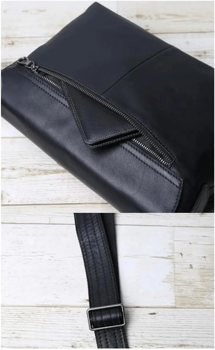 Messenger Shoulder Bags Mens Briefcases Waist Packs Genuine Leather Crossbody Bags Casual Daypacks