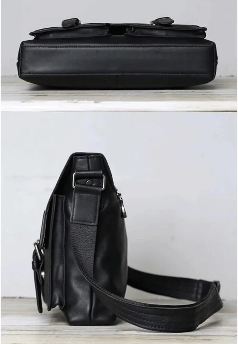 Messenger Shoulder Bags Mens Briefcases Waist Packs Genuine Leather Crossbody Bags Casual Daypacks