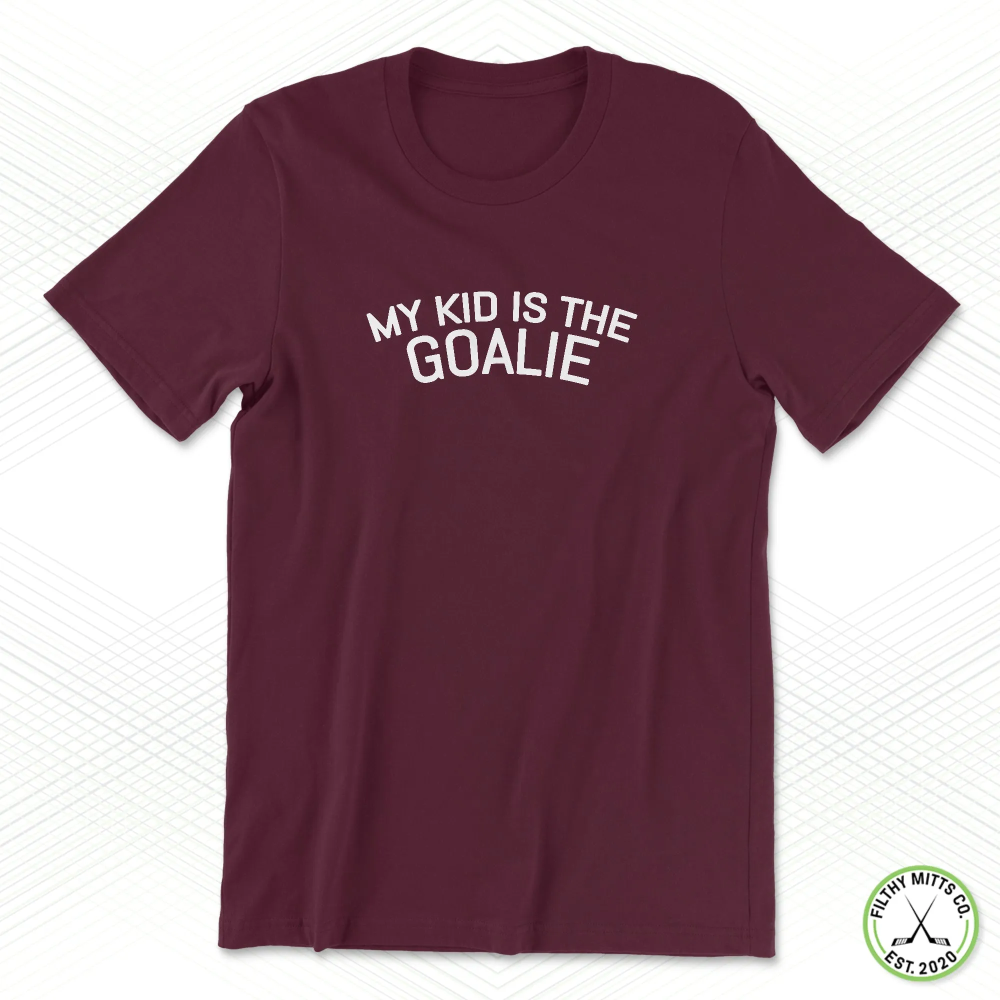 My Kid Is the Goalie Staple Tee