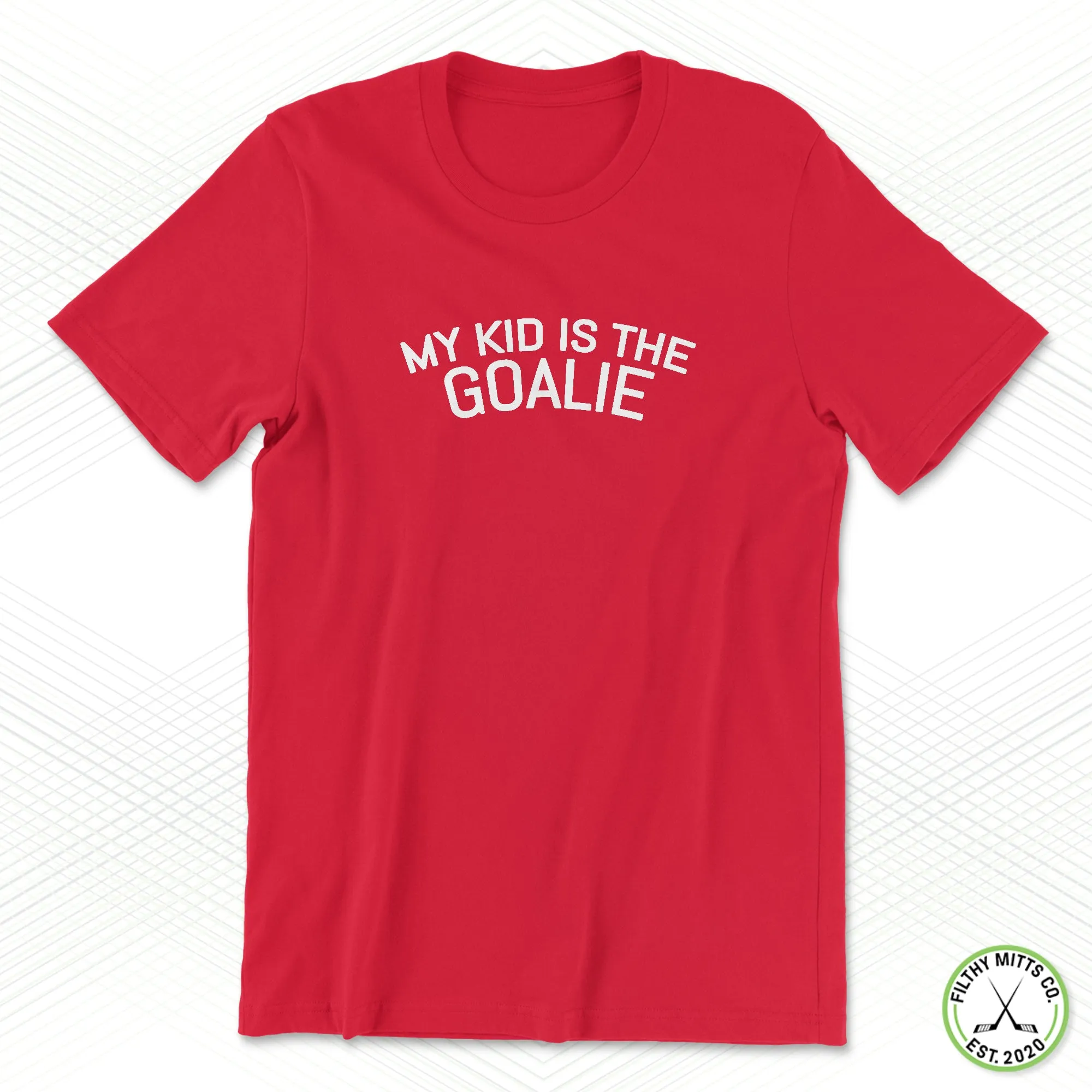 My Kid Is the Goalie Staple Tee