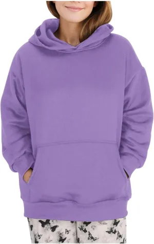 Oversized Hoodies for Women 2024 Stylish Baggy Solid Basic Pullover Sweatshirts Casual Outdoor Comfy Soft Fall Outfit