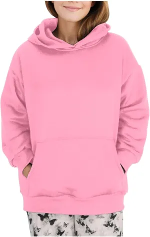 Oversized Hoodies for Women 2024 Stylish Baggy Solid Basic Pullover Sweatshirts Casual Outdoor Comfy Soft Fall Outfit