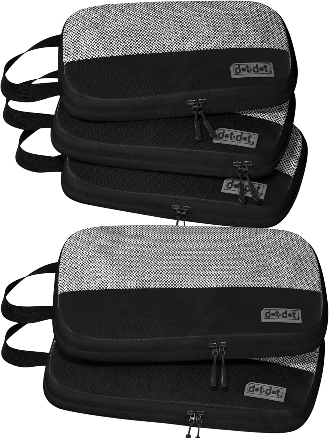 Packing Compression Cubes - 5pc Compression Packing Cubes Travel - Efficient Packing Cubes Compression and Ultimate Compression Packing Cubes for Carry On - Compression Cubes for Ultimate Space-Saving