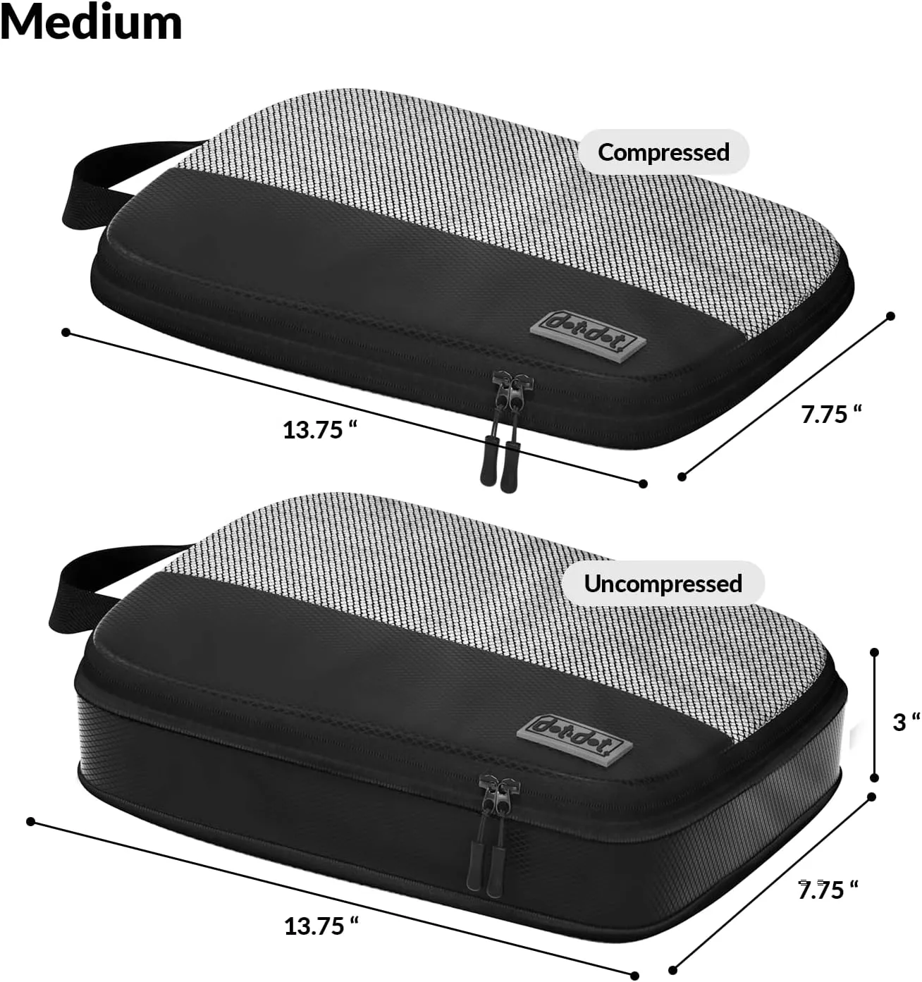Packing Compression Cubes - 5pc Compression Packing Cubes Travel - Efficient Packing Cubes Compression and Ultimate Compression Packing Cubes for Carry On - Compression Cubes for Ultimate Space-Saving
