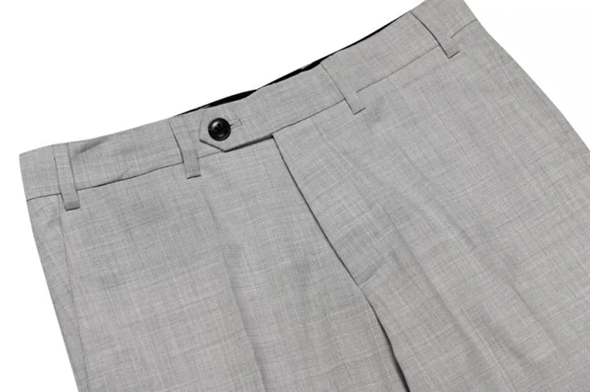 Perona   -   Mens-Bottoms-Trousers & Denims-Nathan-Pma-Ss24-163-28-Cement Grey