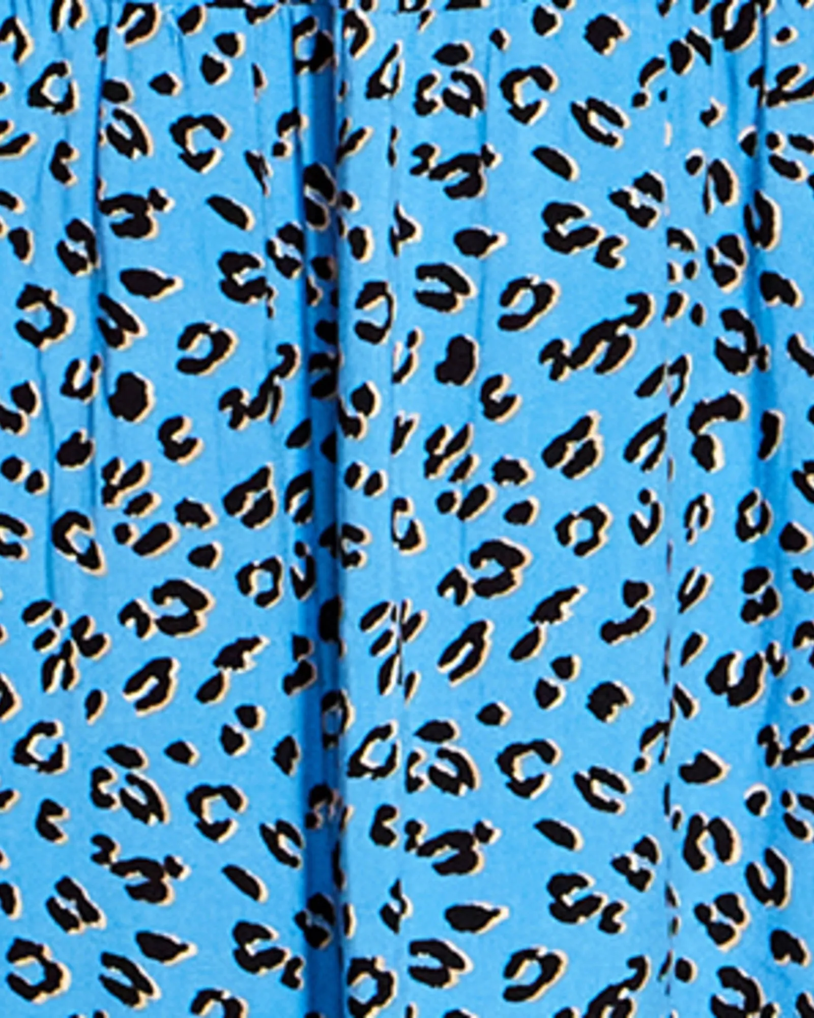 Pilar Midi Dress | Light Blue / Black