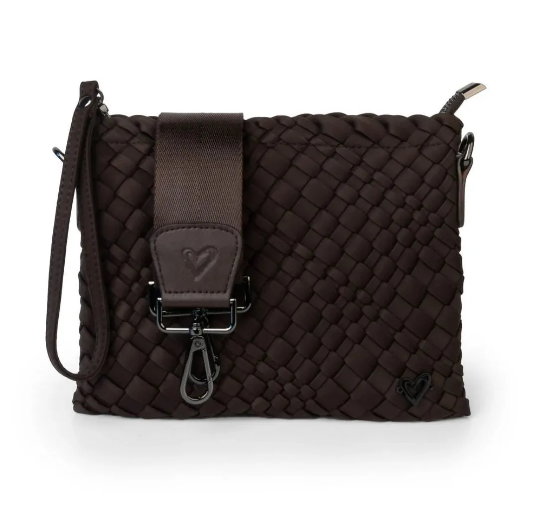 preneLOVE®
CHARLOTTE WOVEN CROSSBODY - DUSTY PINK