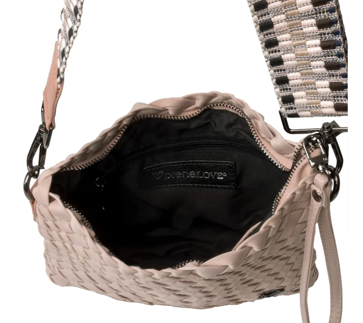 preneLOVE®
CHARLOTTE WOVEN CROSSBODY - DUSTY PINK
