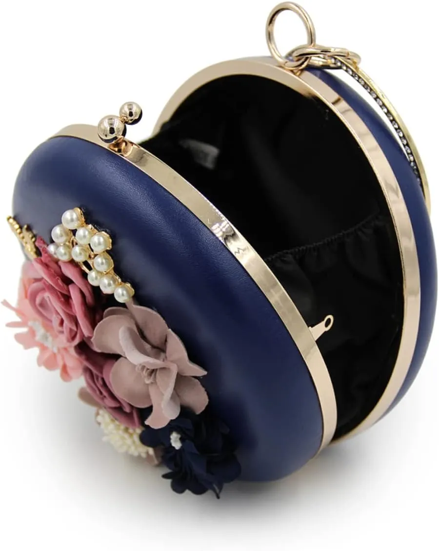 PRETYZOOM Evening Bag Clutch Purse Round Clutch Bag Clutch Bags for Women