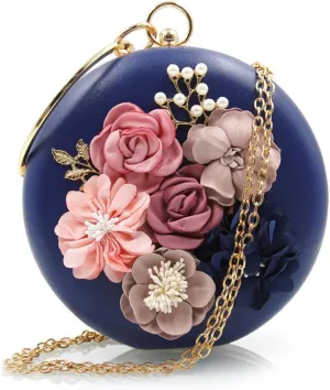 PRETYZOOM Evening Bag Clutch Purse Round Clutch Bag Clutch Bags for Women