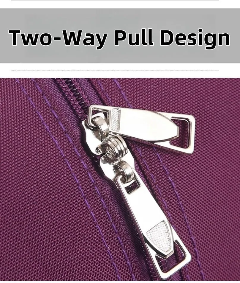 Rolling Wheeled Duffle Bag Spinner Suitcase Travel Bags Large Capacity, Waterproof Lightweight Traveling Oxford Suitcase for Men Women, for Travel Camping Storage