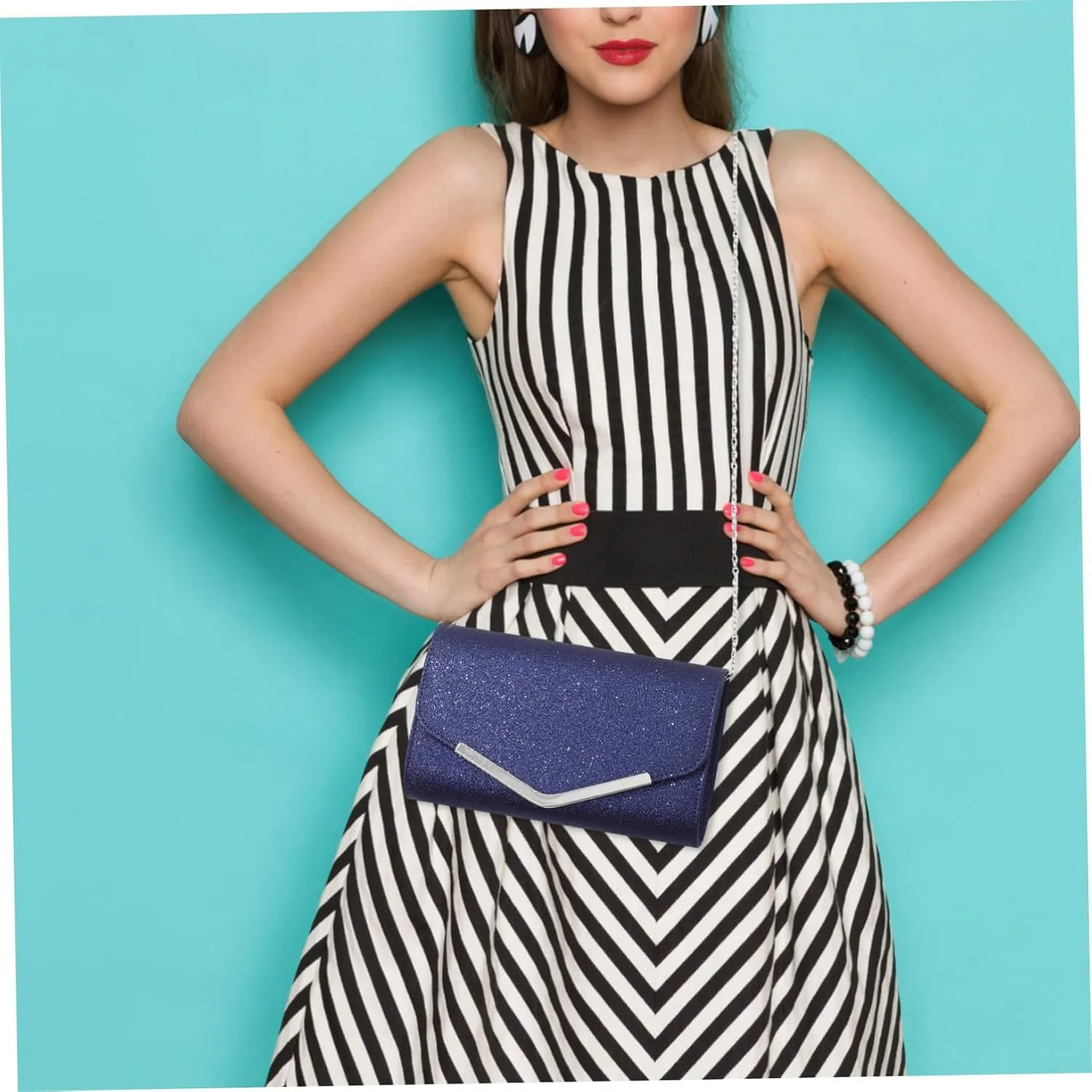 SAFIGLE Handbag Party Purses for Women Evening Clutch Purses for Women Wedding Evening Bag Wedding Purses for