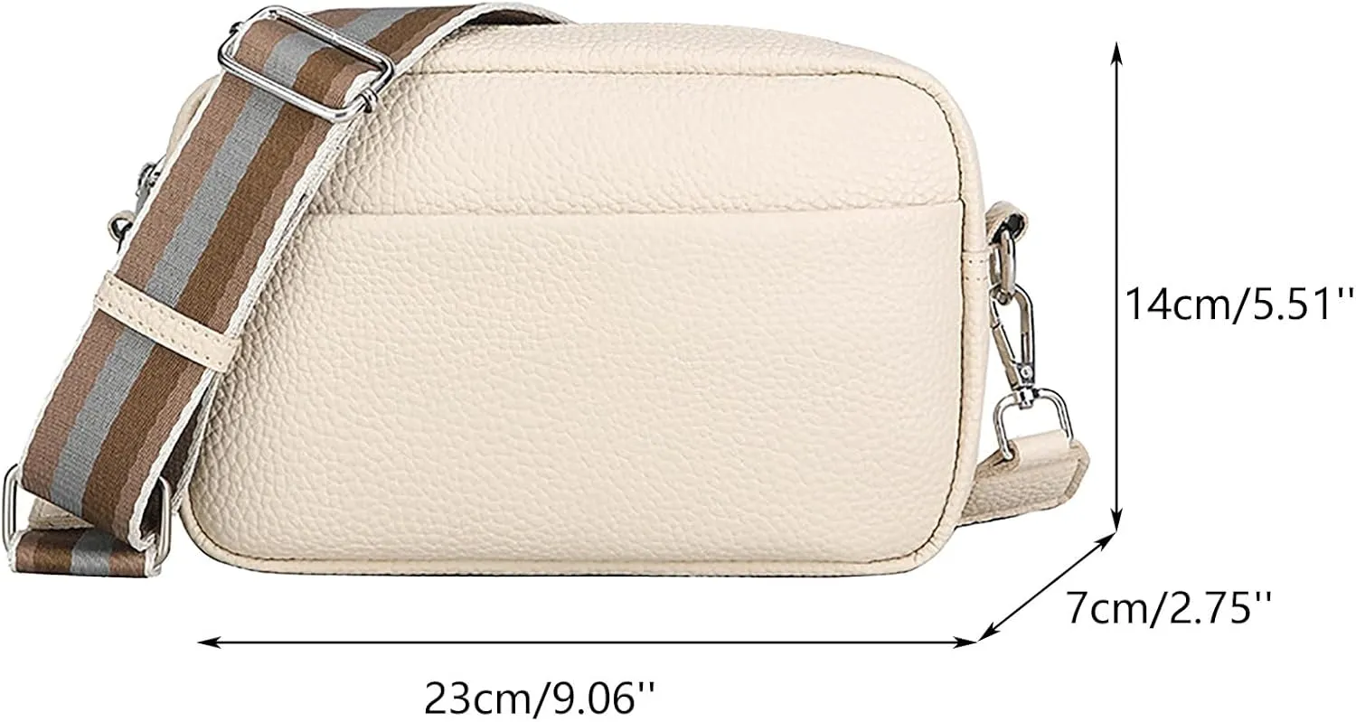 Shoulder Trendy Female Bags New Foreign Trade Solid Color PU Crossbody Bag Female Small Bag Ladies (WH2, One Size)