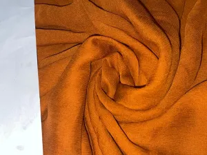 Silk chiffon fabric 44" WIDE available in 32 gm and 60 gm in colors rusty orange/hot pink/lavender/red/redxgreen/bright yellow/mustard x blk/rustxblk/ocean green/orangepink/bluegreen/burgundybrown/charcoal/ black/purple blue/green yellow/orange]