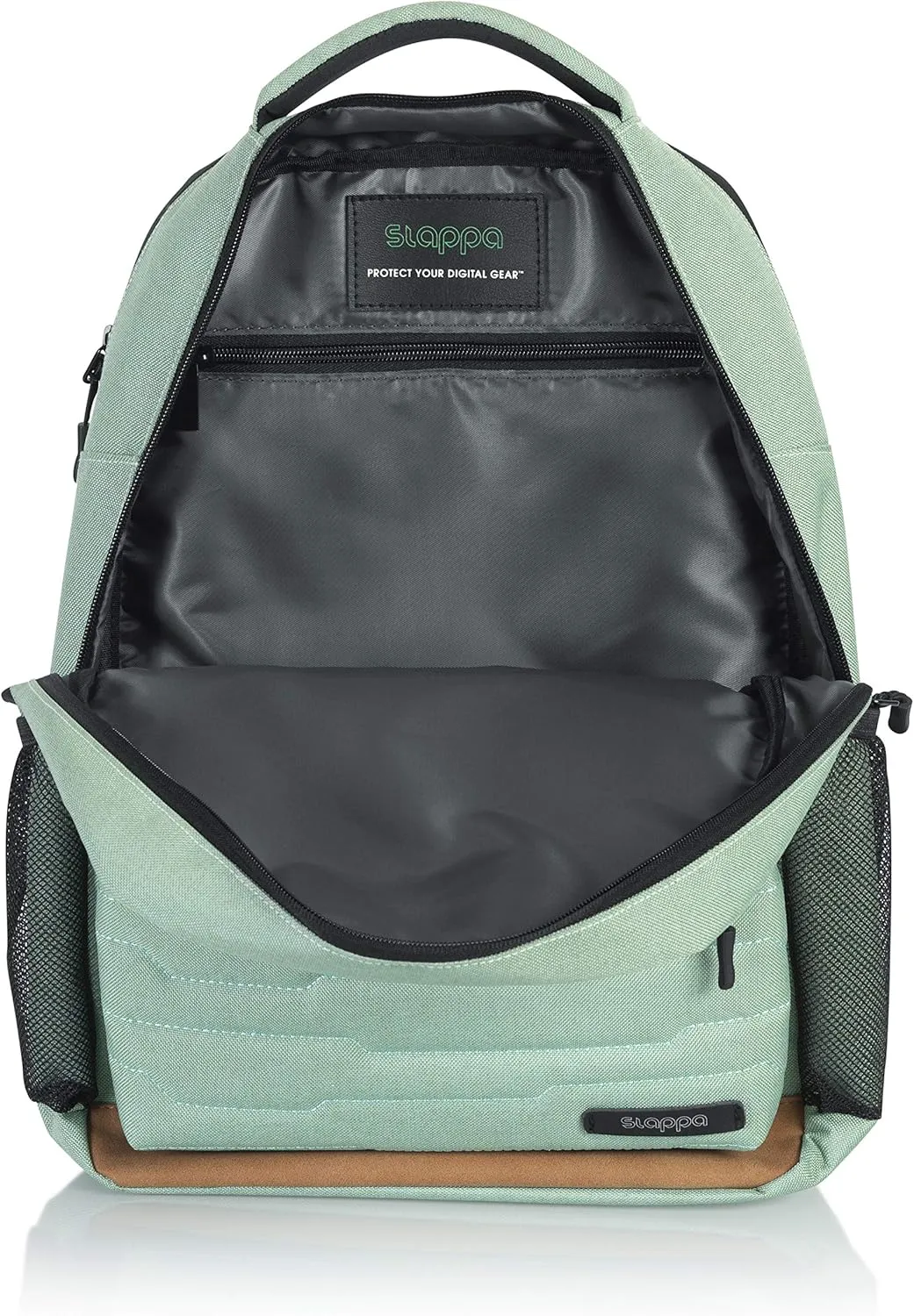 Slappa Alpha Series Gaming Laptop Backpack - Fits up to 15" Laptop; Green (SL-ALPHA-LAPTOP-BP-GRN)