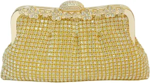 Sparkly Rhinestone Clutch Purses for Women Elegant Vintage Luxury Handbags Evening Bag Party Bag