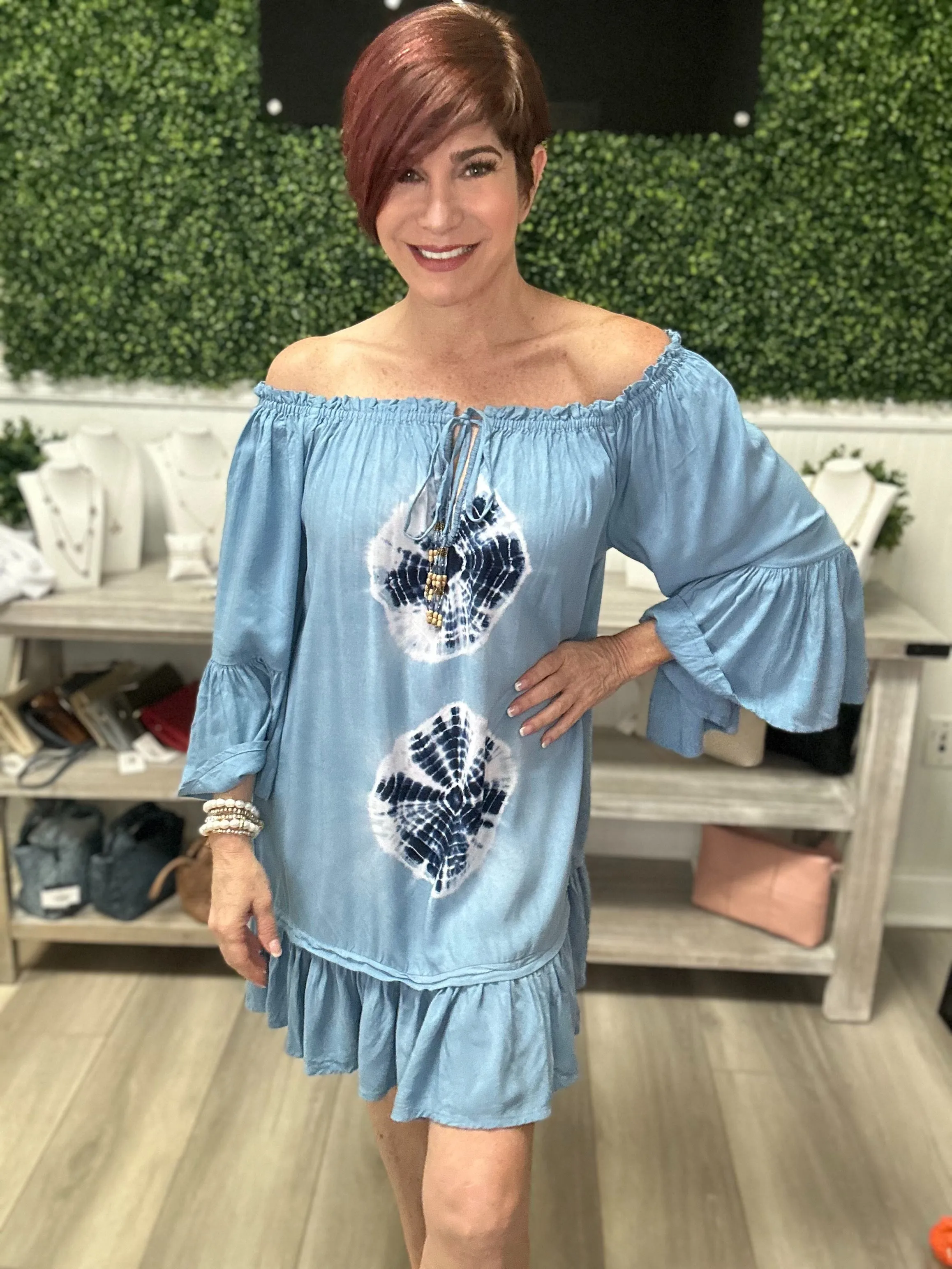 Sunburst Tulum Short Dress