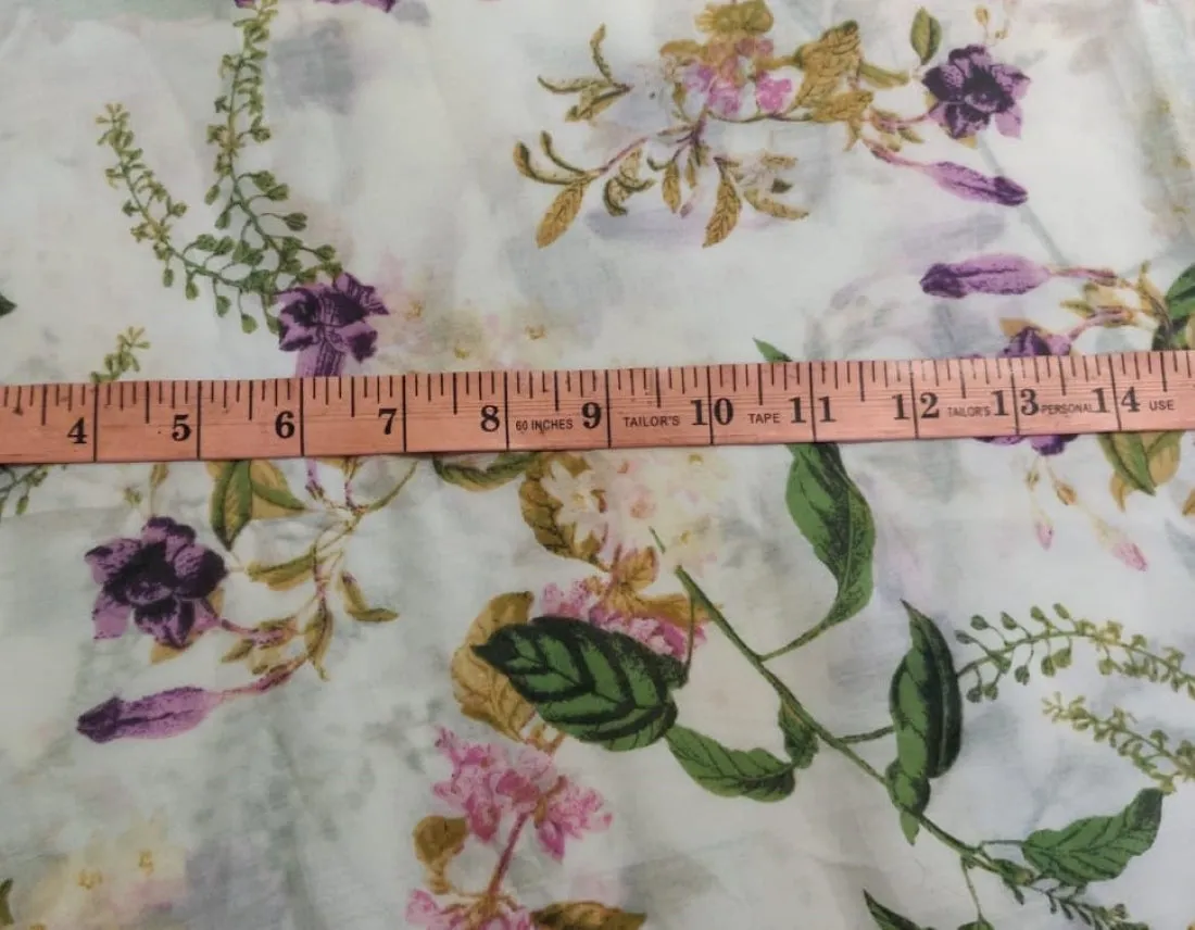 Sushi Voile Viscose Fabric [blend of cotton and viscose] 58" wide