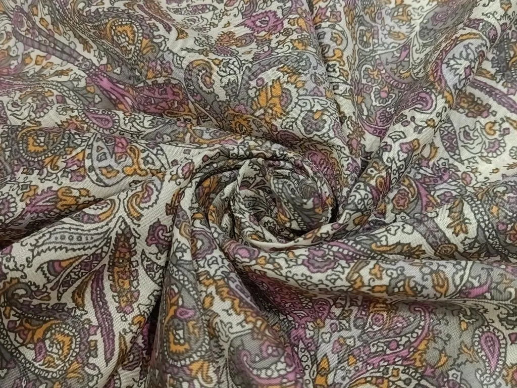 Sushi Voile Viscose Fabric [blend of cotton and viscose] 58" wide