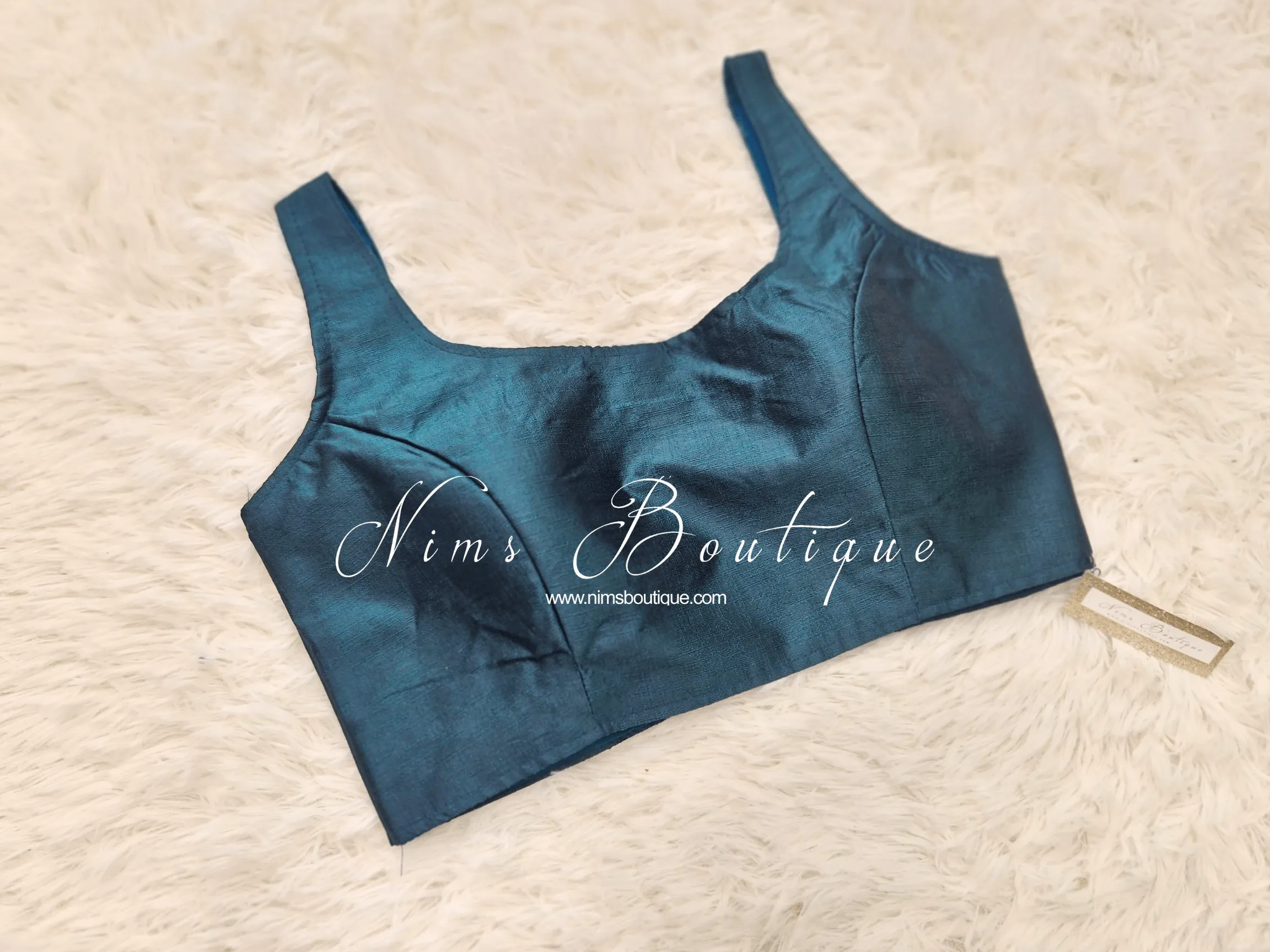 The NB Dark Teal Blouse (10-14)