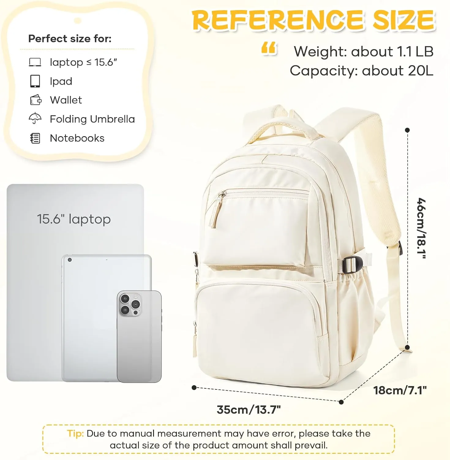 Travel Laptop Backpack for College Students School Backpack with Laptop Compartment Gym Backpack for Women School Backpacks for Teens Bookbag College Backpacks for Women Men