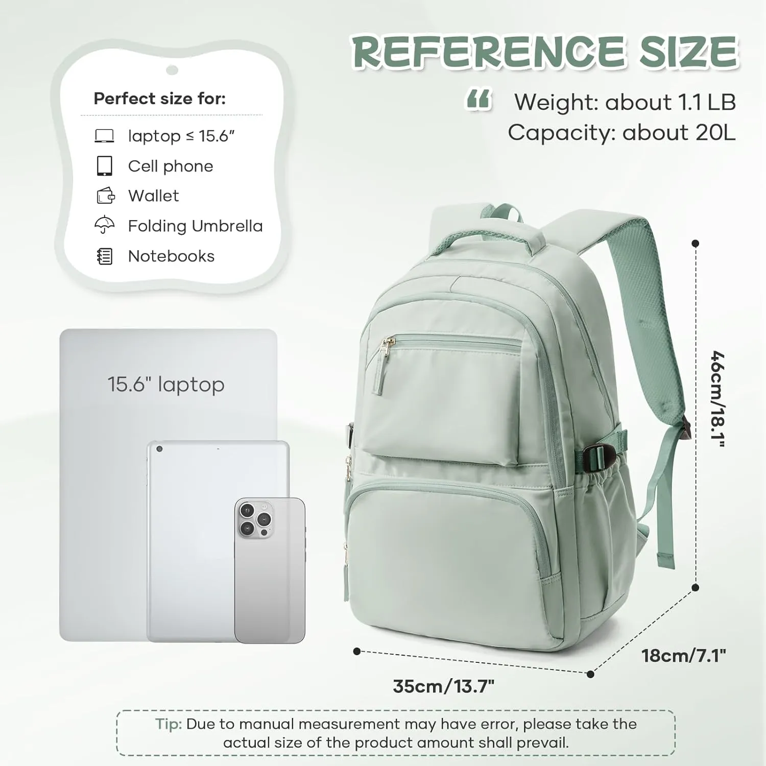 Travel Laptop Backpack for College Students School Backpack with Laptop Compartment Gym Backpack for Women School Backpacks for Teens Bookbag College Backpacks for Women Men