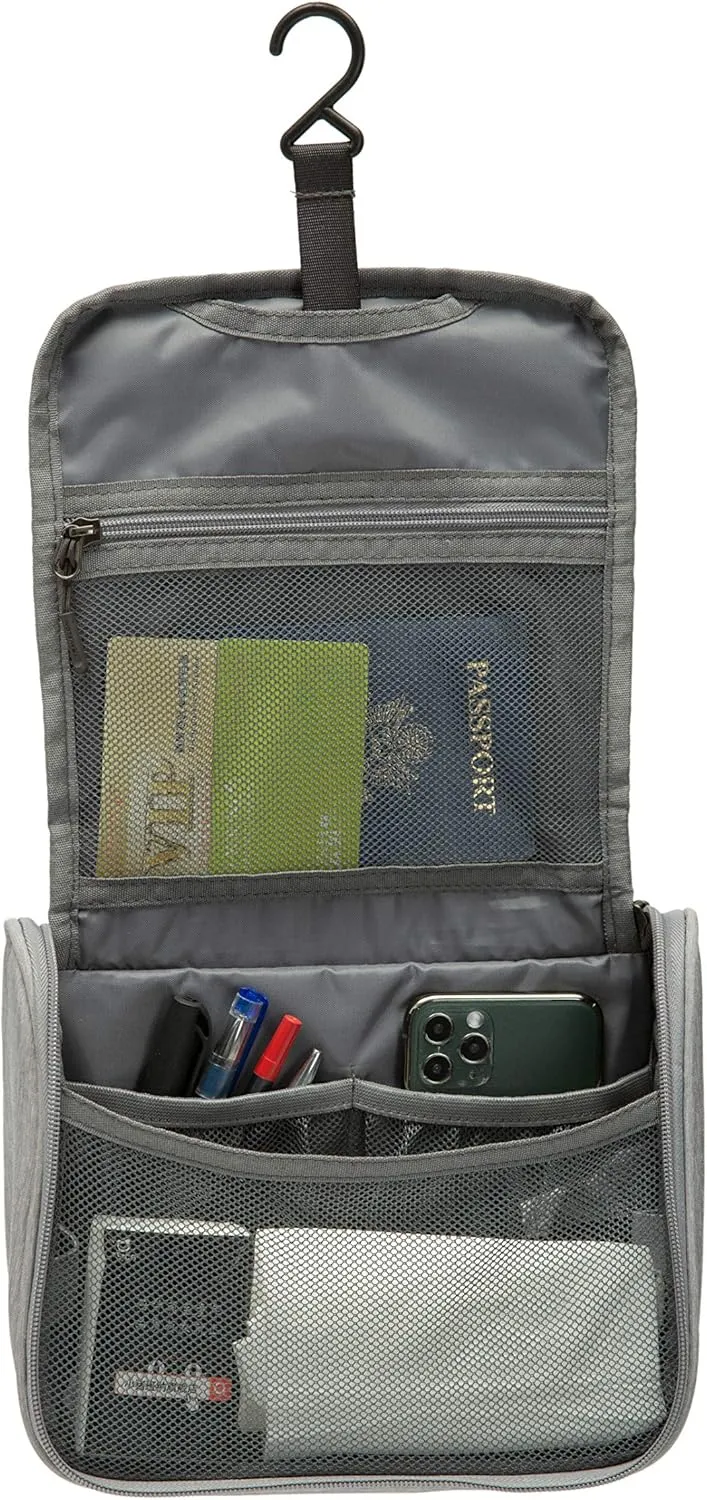 Travelon World Travel Essentials Hanging Toiletry Case