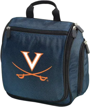 UVA Toiletry Bags Or Hanging University of Virginia Shaving Kits for Men Travel Organizer